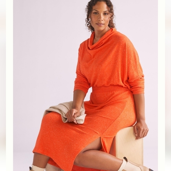 Daily Practice by Anthropologie Draped Cowl Neck Maxi Dress - Picture 2 of 7